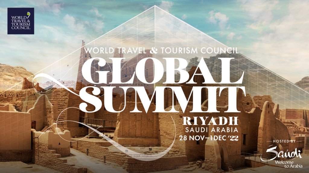 A 22ª Cimeira Global do Conselho Mundial de Viagens e Turismo em Riade será a maior de todos os&nbsp;tempos